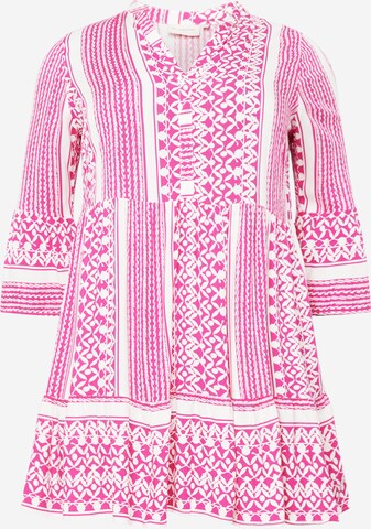 Robe-chemise 'MARRAKESH' ONLY Carmakoma en rose : devant