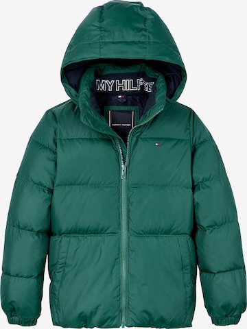 TOMMY HILFIGER Übergangsjacke in Grün: Vorderseite
