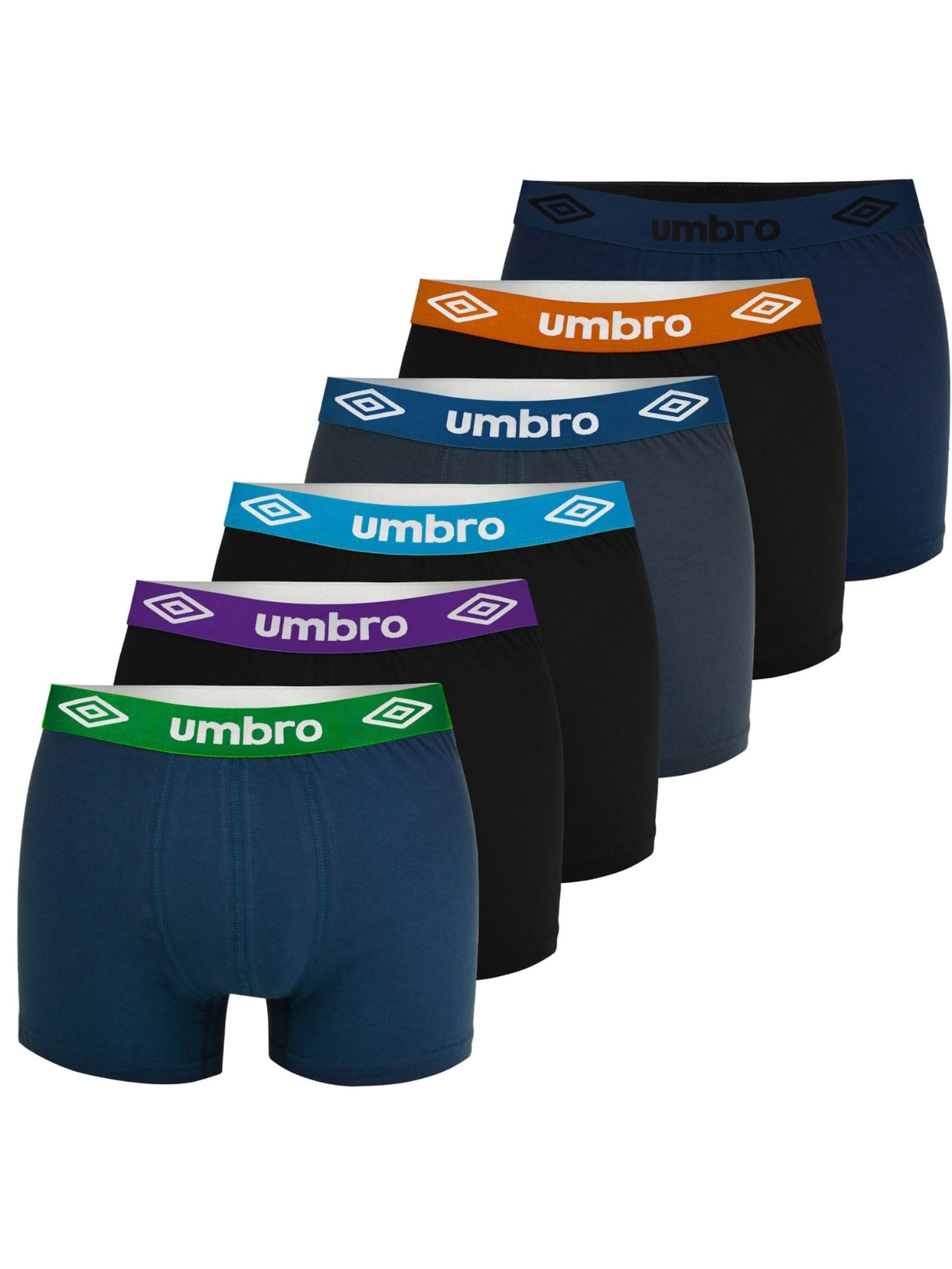 UMBRO Boxershorts in Gemengde kleuren: voorkant