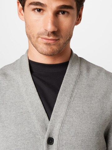 Only & Sons Knit cardigan in Grey