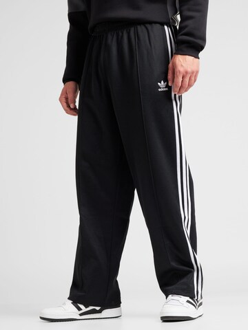 ADIDAS ORIGINALS Loosefit Hose 'Adicolor' in Schwarz: predná strana