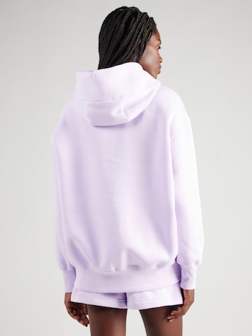 Nike Sportswear Sweatshirt 'Phoenix Fleece' in Purple