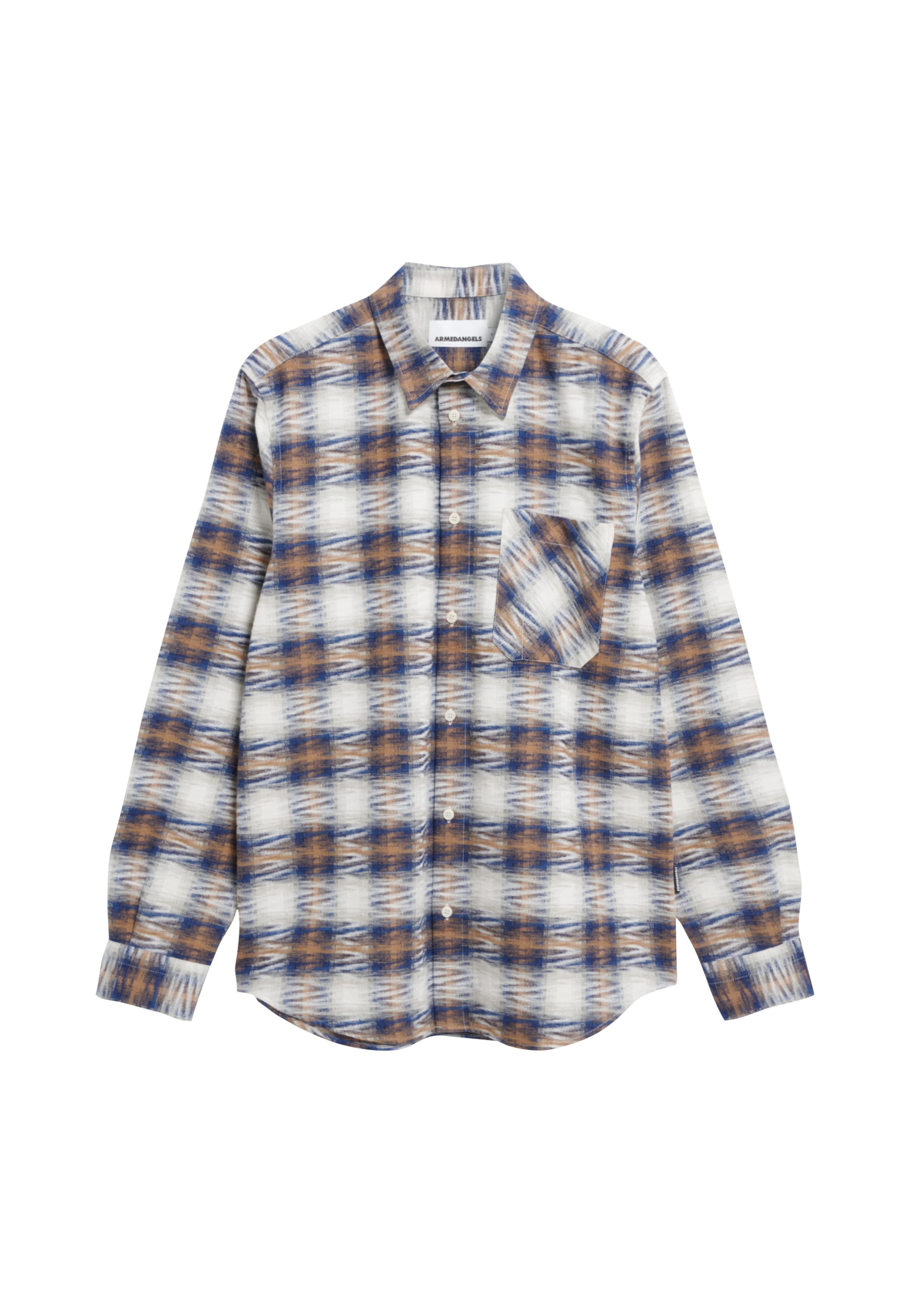 ARMEDANGELS Hemd FAALIN in Grün: Vorderseite