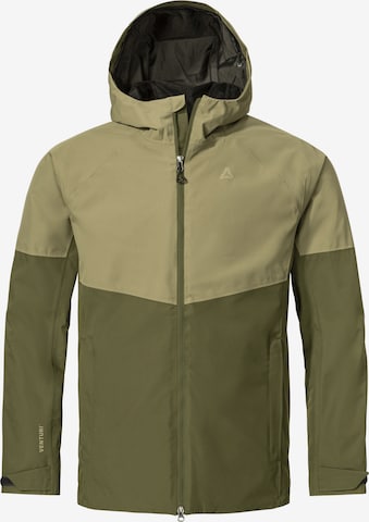 Schöffel Outdoorjas 'Yew' in Groen: voorkant