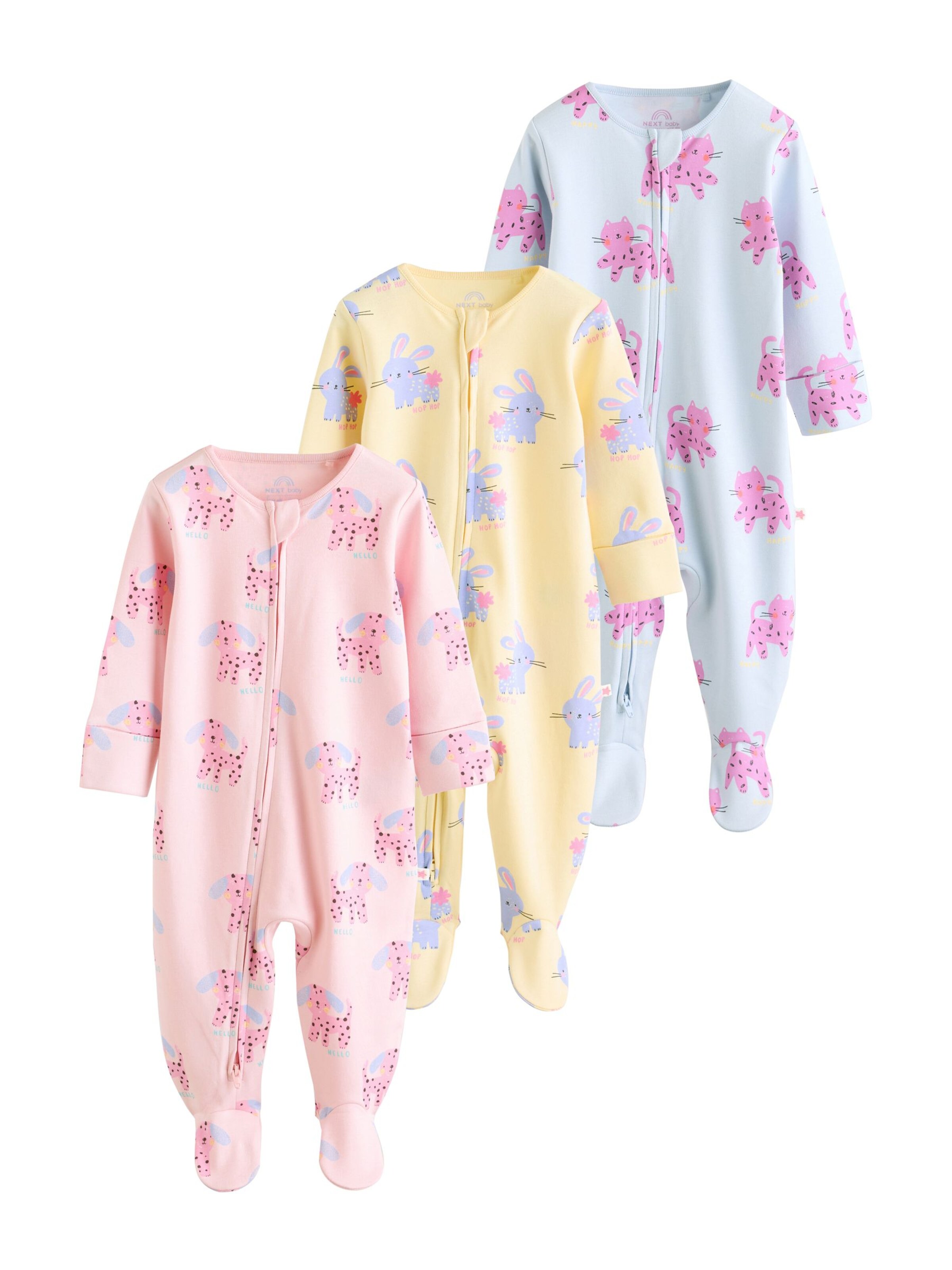 Next Schlafanzug in Blau: Vorderseite