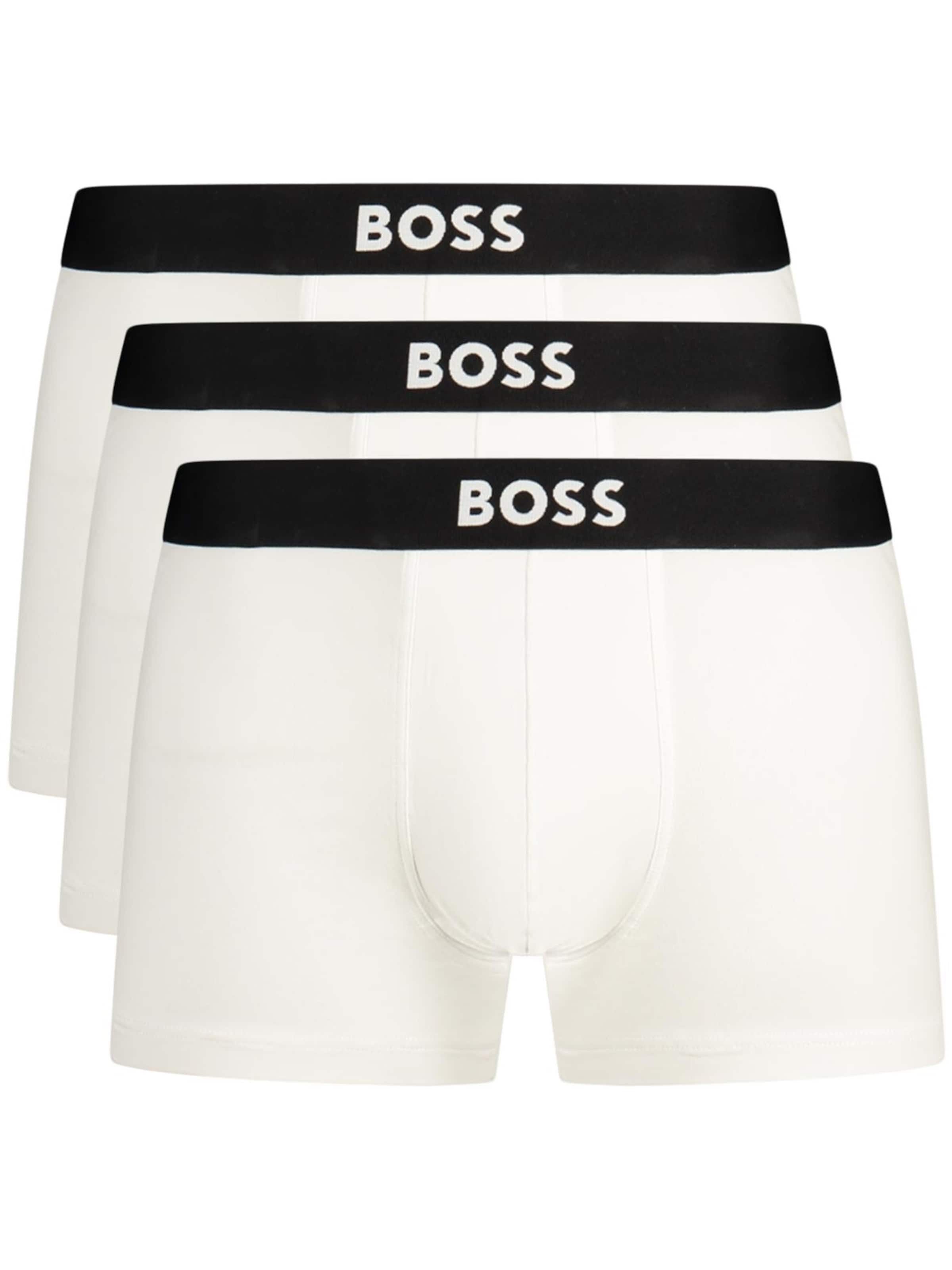 Boxers 'BOXER BOSS ALB PENTRU BĂRBAȚI' HUGO BOSS en blanc : devant