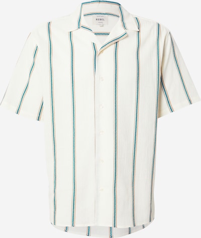 Marškinėliai iš Redefined Rebel, spalva – šviesiai ruda / nefrito spalva / natūrali balta, Prekių apžvalga