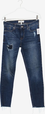 MANGO Jeans in 24-25 in Blue: front