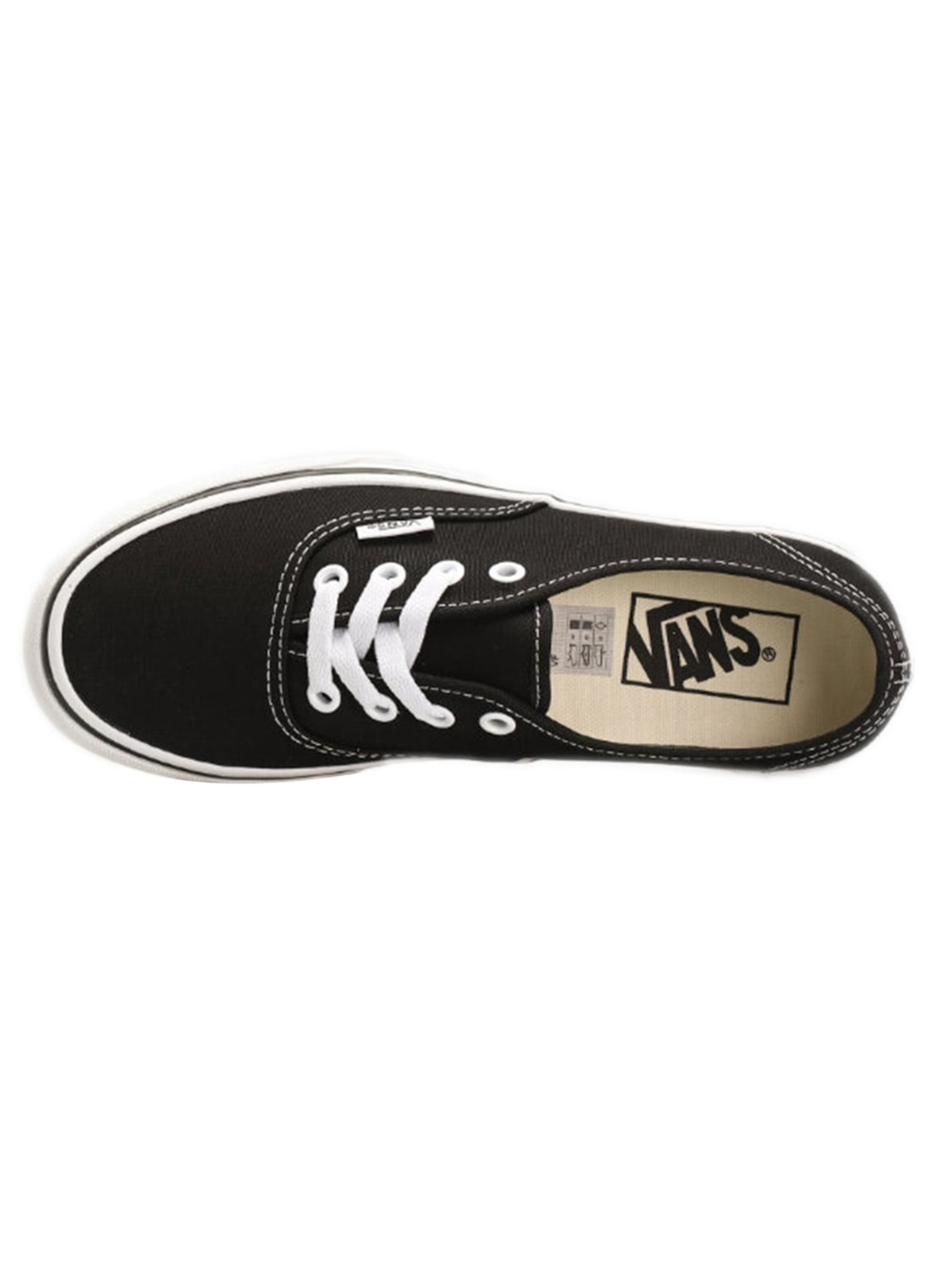 VANS Sneakers laag 'UA AUTHENTIC PLATFORM 2.0 BLACK' in Zwart