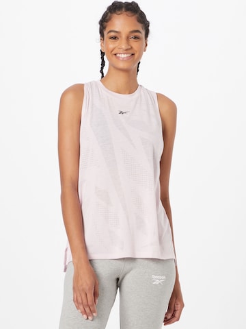 Reebok Sporttop in Pink: predná strana