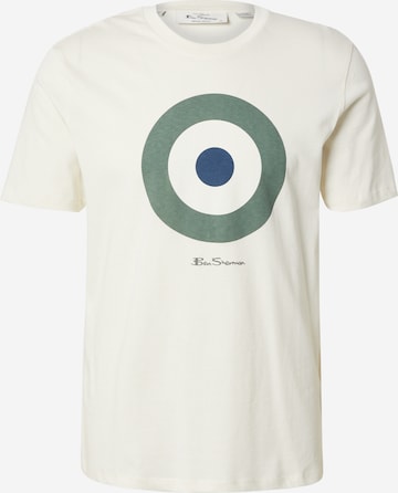 Ben Sherman Футболка 'Signature Target' в Серый: спереди