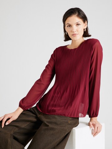 Camicia da donna 'Ev44a' di ZABAIONE in rosso: frontale