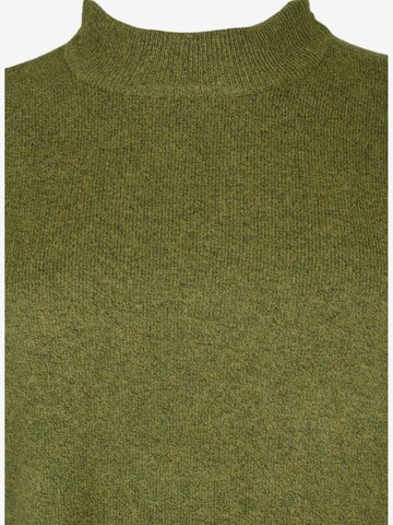 Zizzi Pullover 'Casunny' in Grün