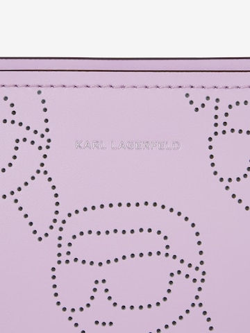 Karl Lagerfeld Shoulder Bag in Purple