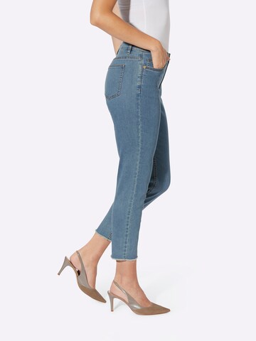 heine Skinny Kavbojke | modra barva