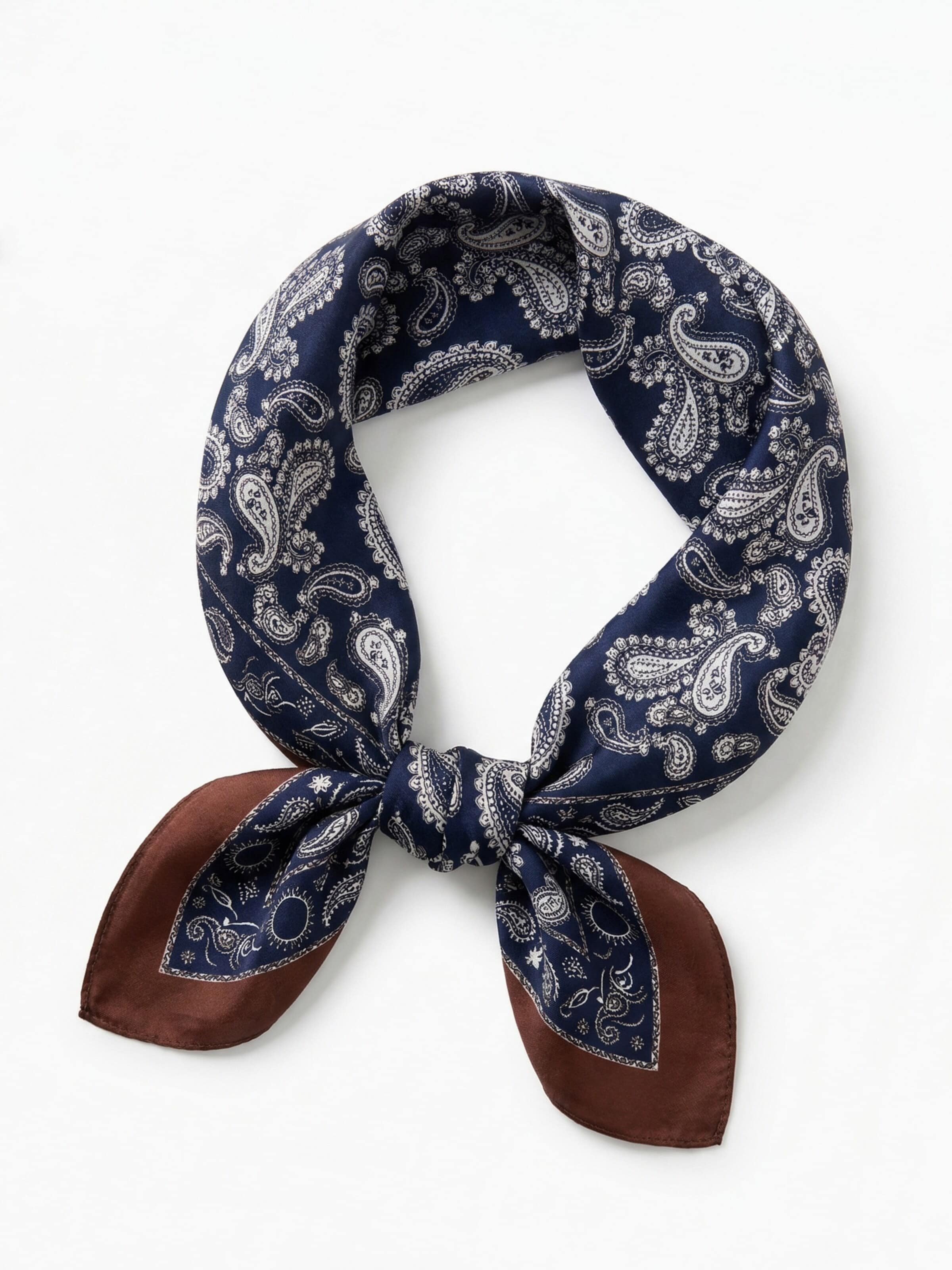 Vivi Idee Schal 'Nachtpaisley Nachtpaisley'‌‌‌‌‌‌‌‌‌‌ in Blau: Vorderseite