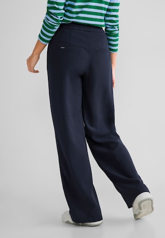 regular Pantaloni con pieghe di STREET ONE in blu