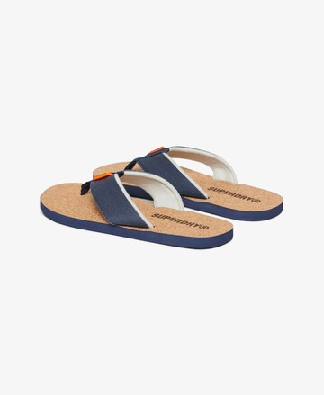 Tongs Superdry en blanc