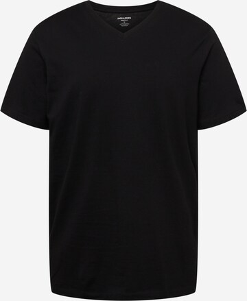 JACK & JONES Shirt in Zwart: voorkant