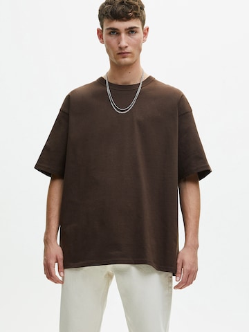 Pull&Bear Skjorte i brun: forside