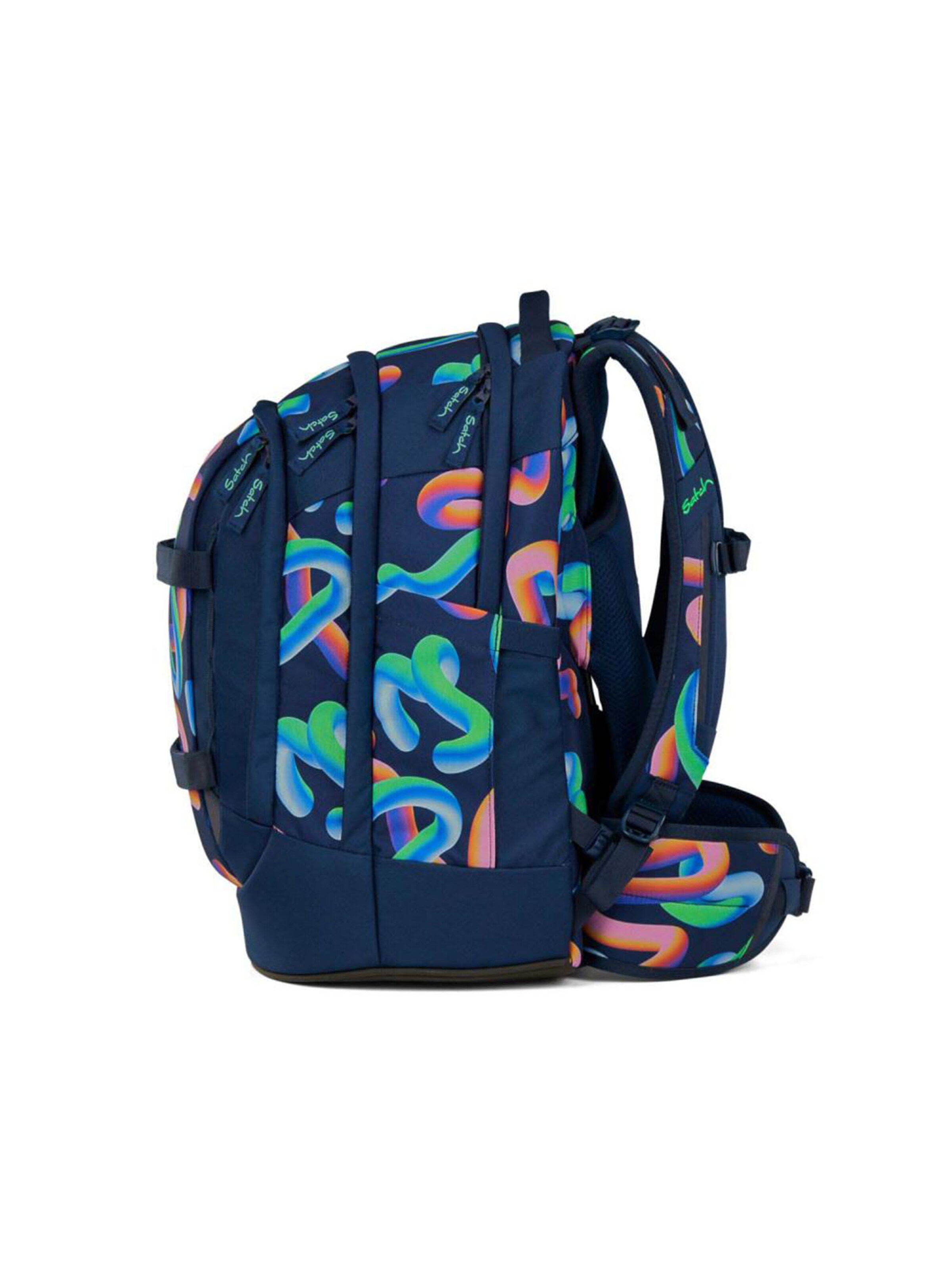 Satch Backpack 'Pack Schulrucksack Set 3tlg' in Blue