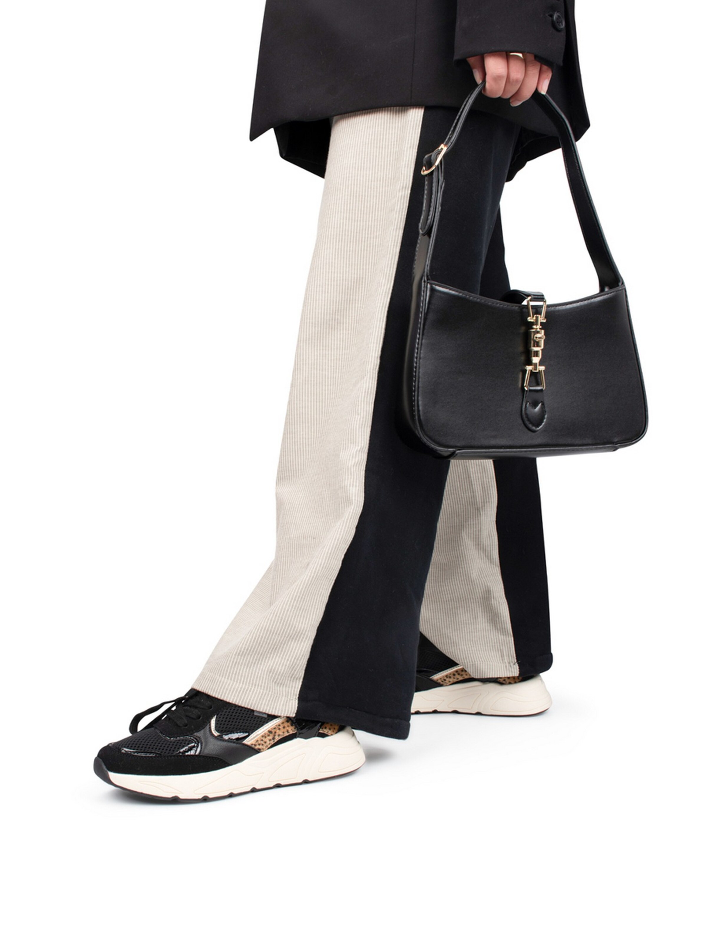 POSH by Poelman Sneakers 'Caro' in Black