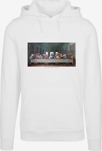 MT Men Sweatshirt 'Can't Hang With Us' in Weiß: Vorderseite