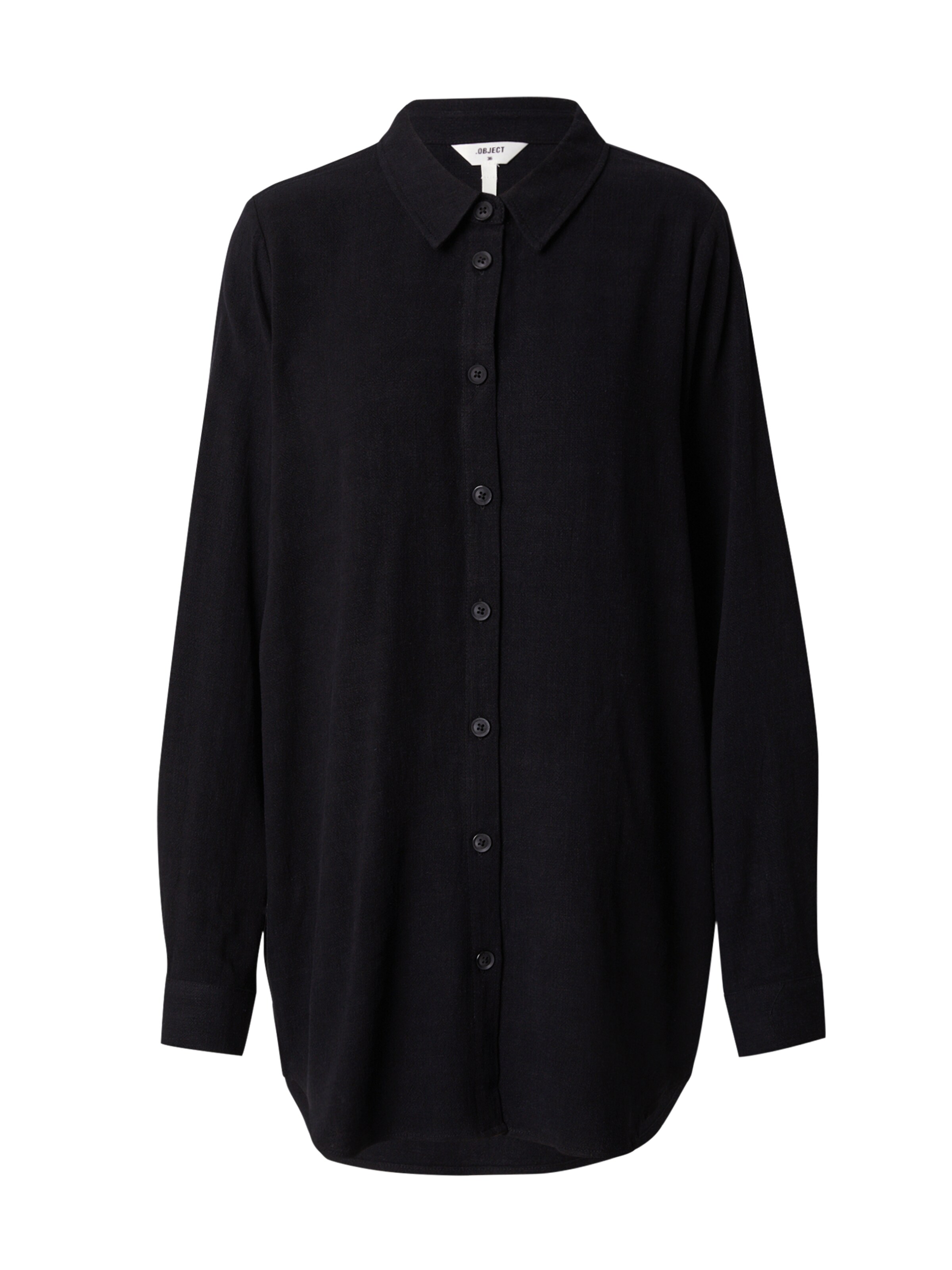 OBJECT Μπλούζα 'Sanne' σε μαύρο: μπροστά