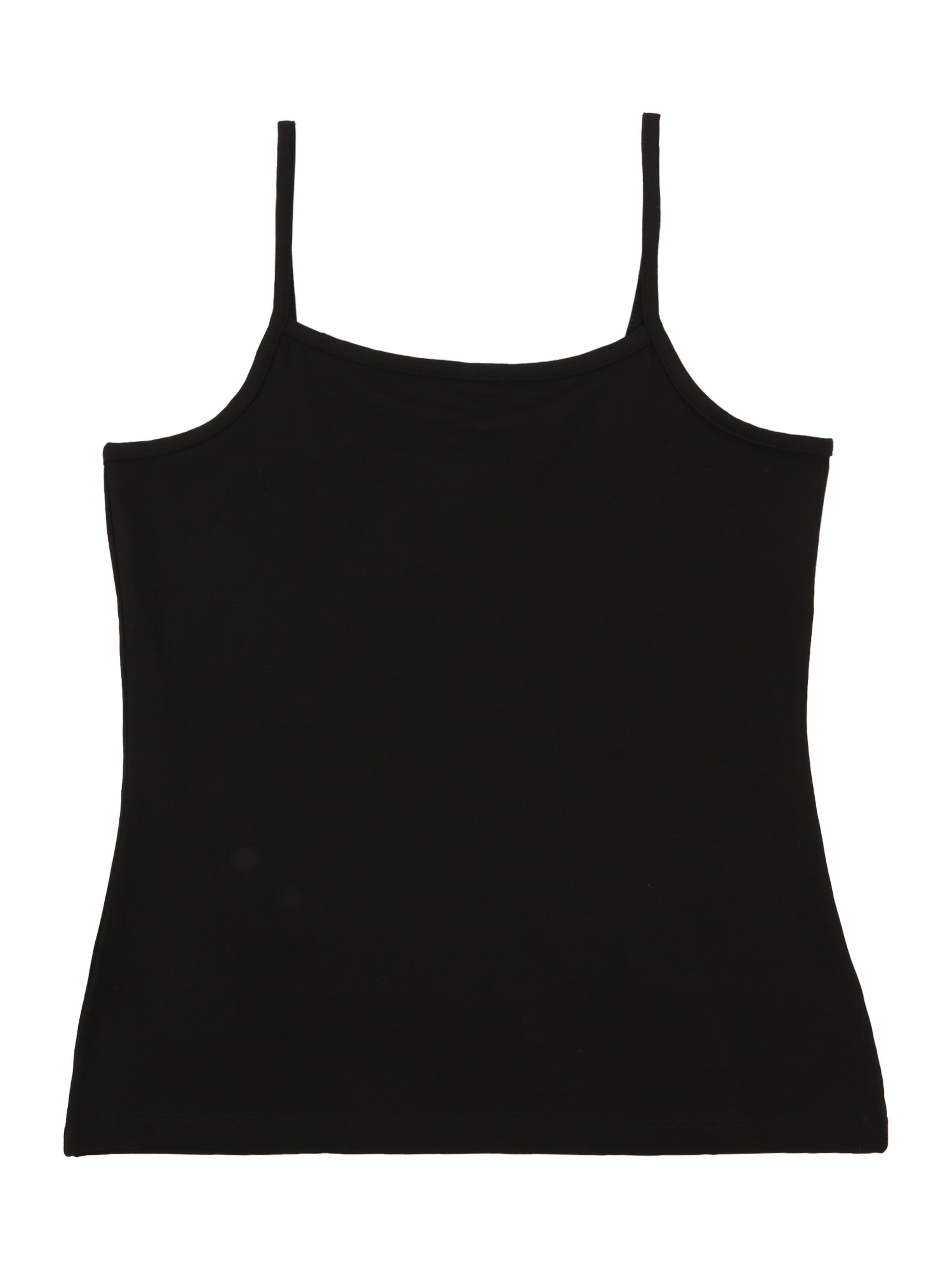 Lindex Top in Schwarz: Vorderseite