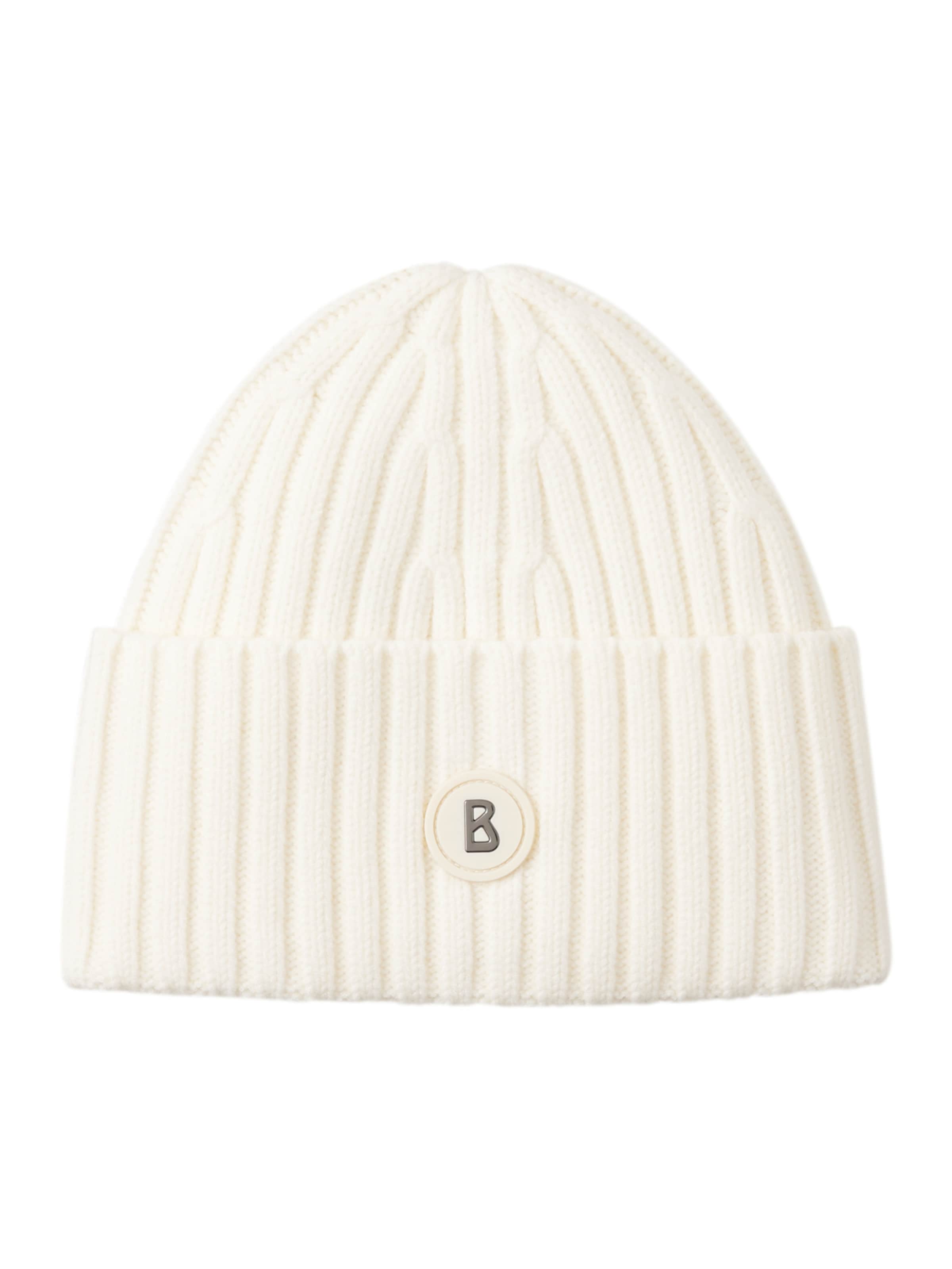 BOGNER Beanie 'Bony' in Beige: front