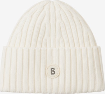 BOGNER Mütze 'Bony' in Beige: Vorderseite