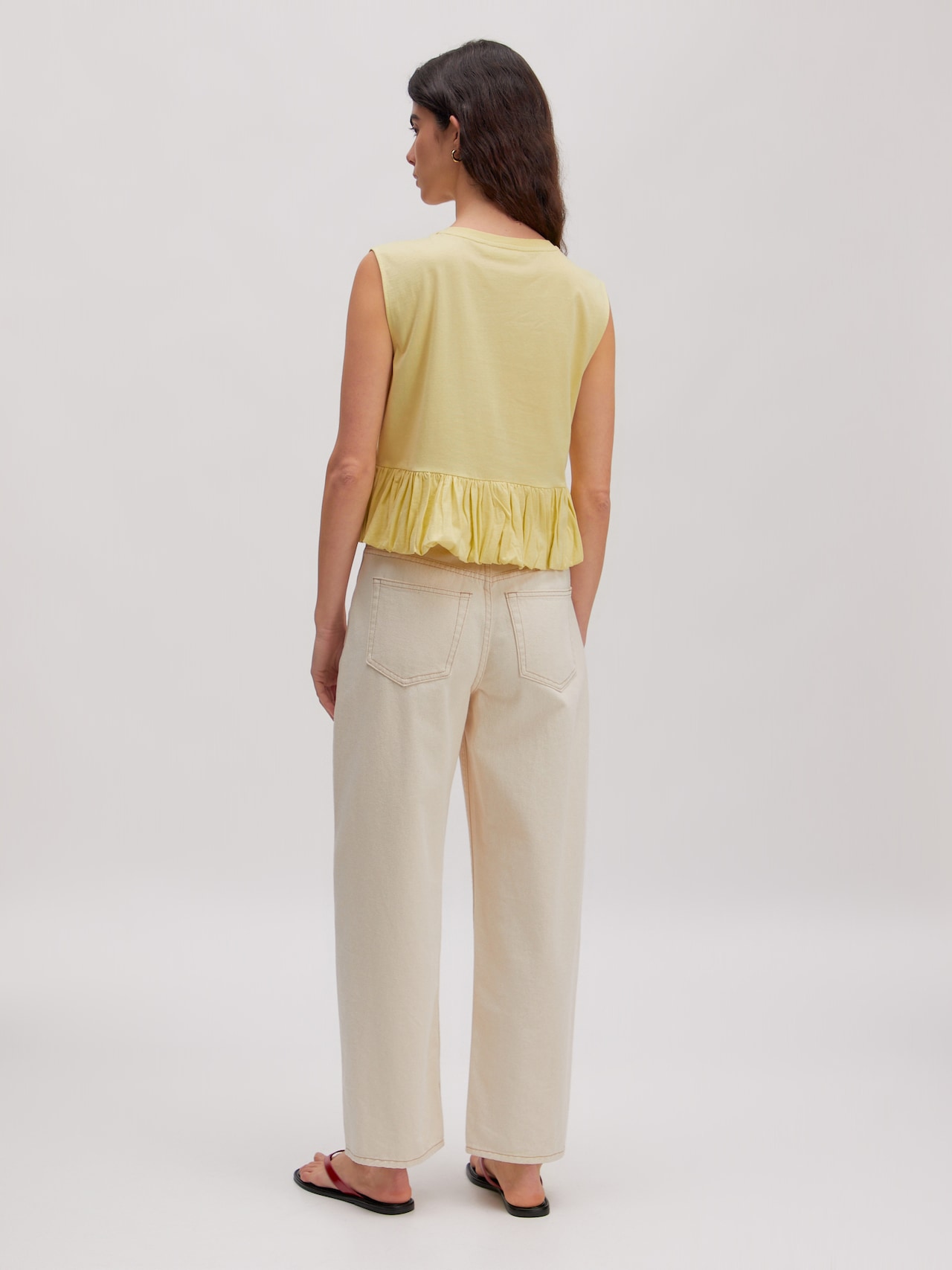 EDITED Neuheiten Shirt 'Davinia' gelb