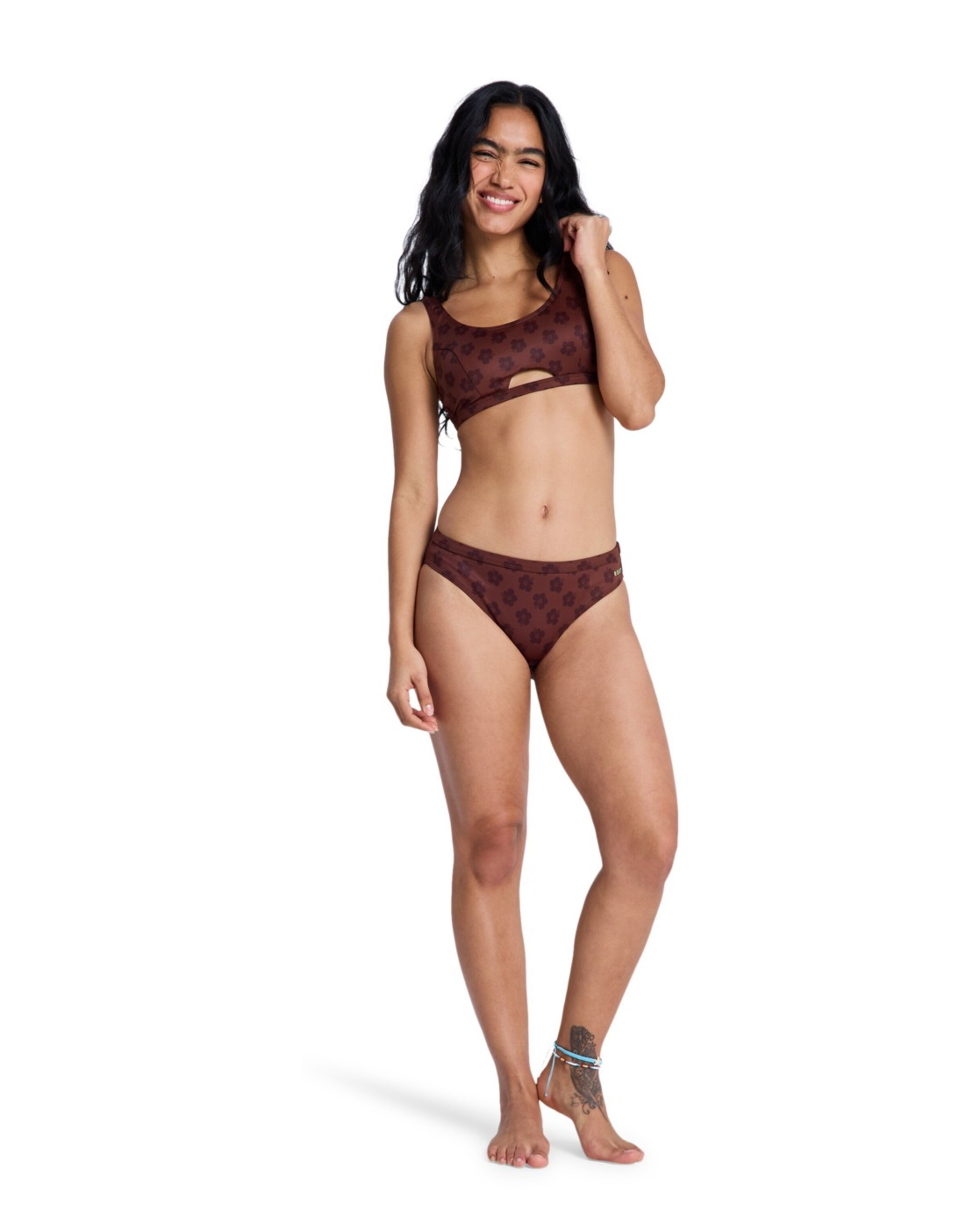 ROXY Bustier Bikinitop 'Pro' in Bruin