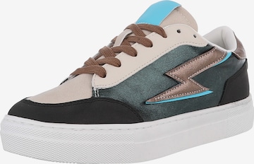 Ital-Design Sneaker in Grün: Vorderseite