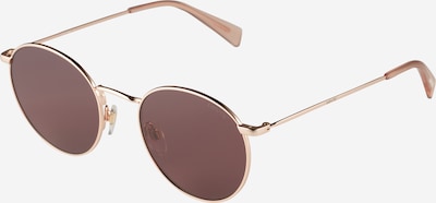 LEVI'S ® Lunettes de soleil '1005/S' en brun foncé / or, Vue avec produit