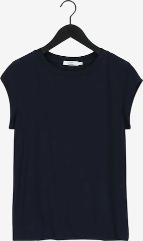 Coster Copenhagen - Top ' CC ' en azul: frente