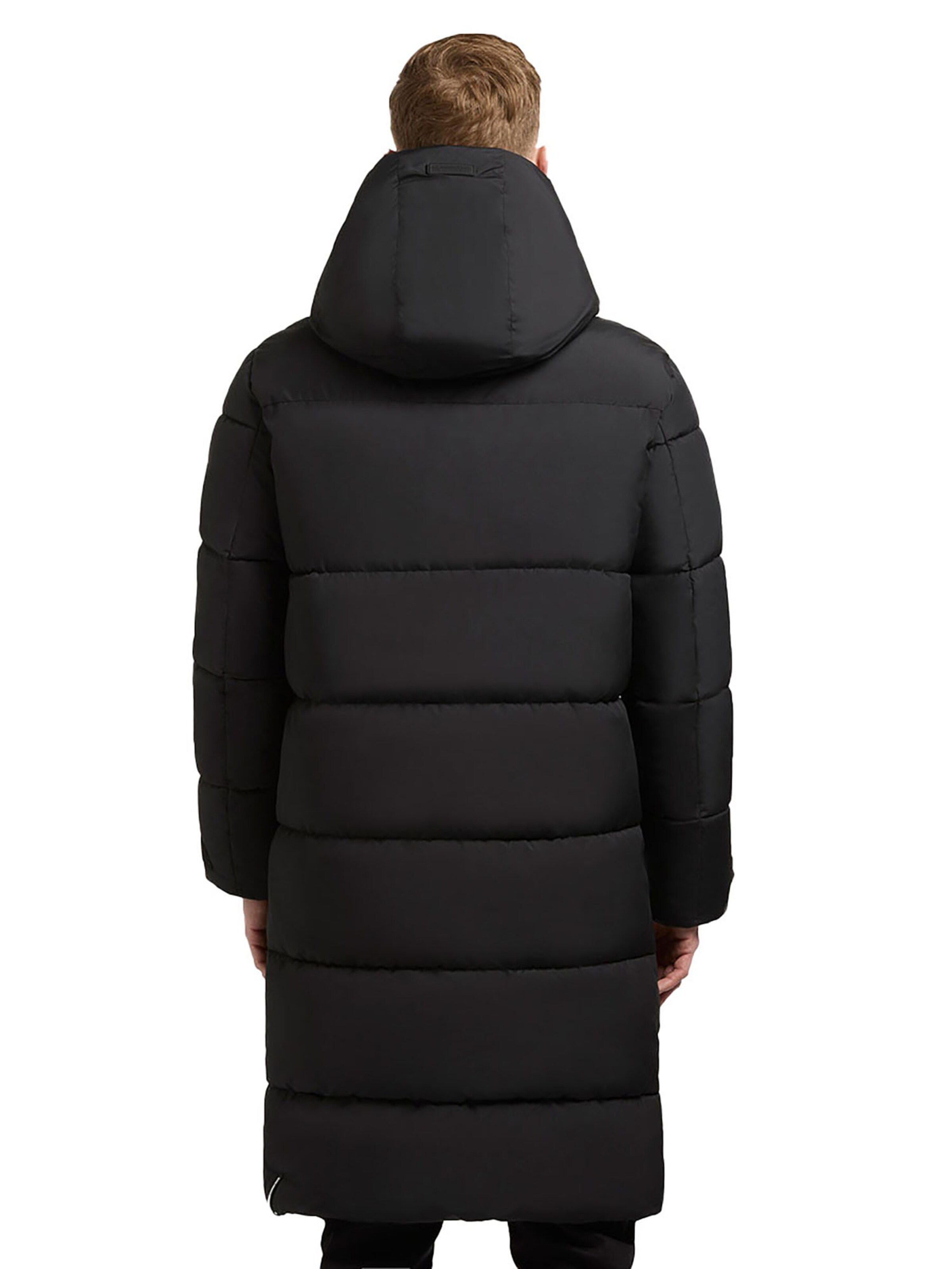 khujo Winter Jacket 'Siram2' in Black