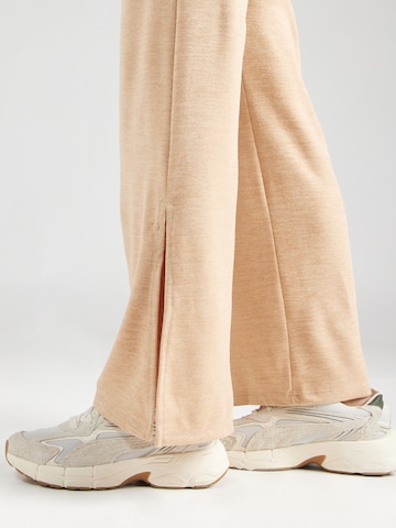 Wide Leg Pantalon Koton en beige