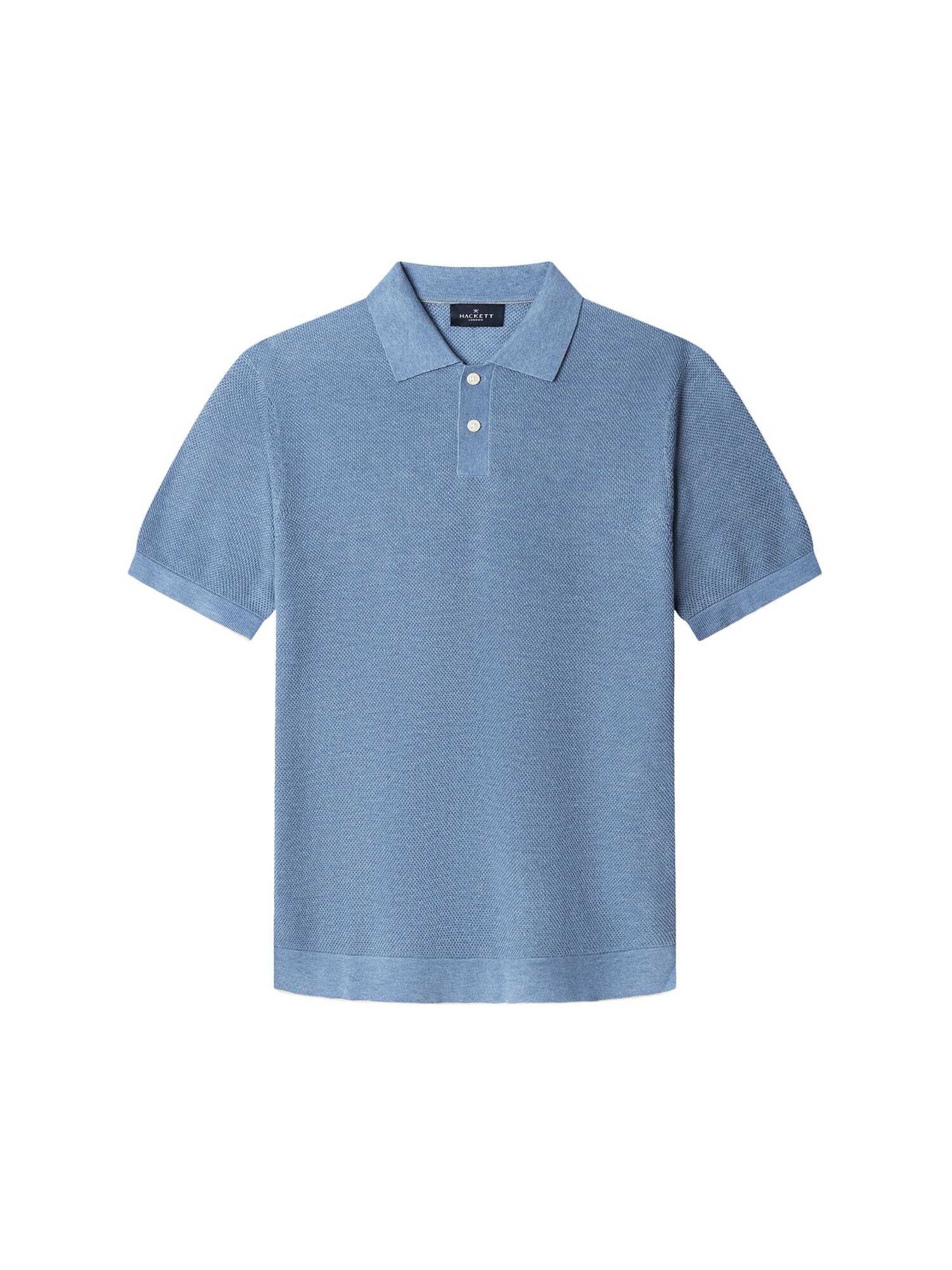 Maglietta di Hackett London in blu: frontale