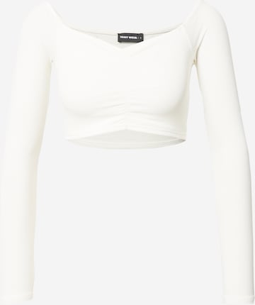 Tally Weijl T-shirt i vit: framsida