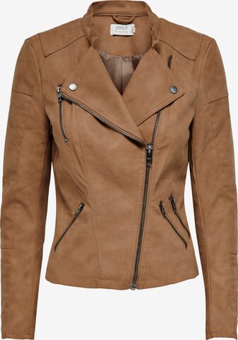 Veste mi-saison 'Ava' ONLY en marron : devant