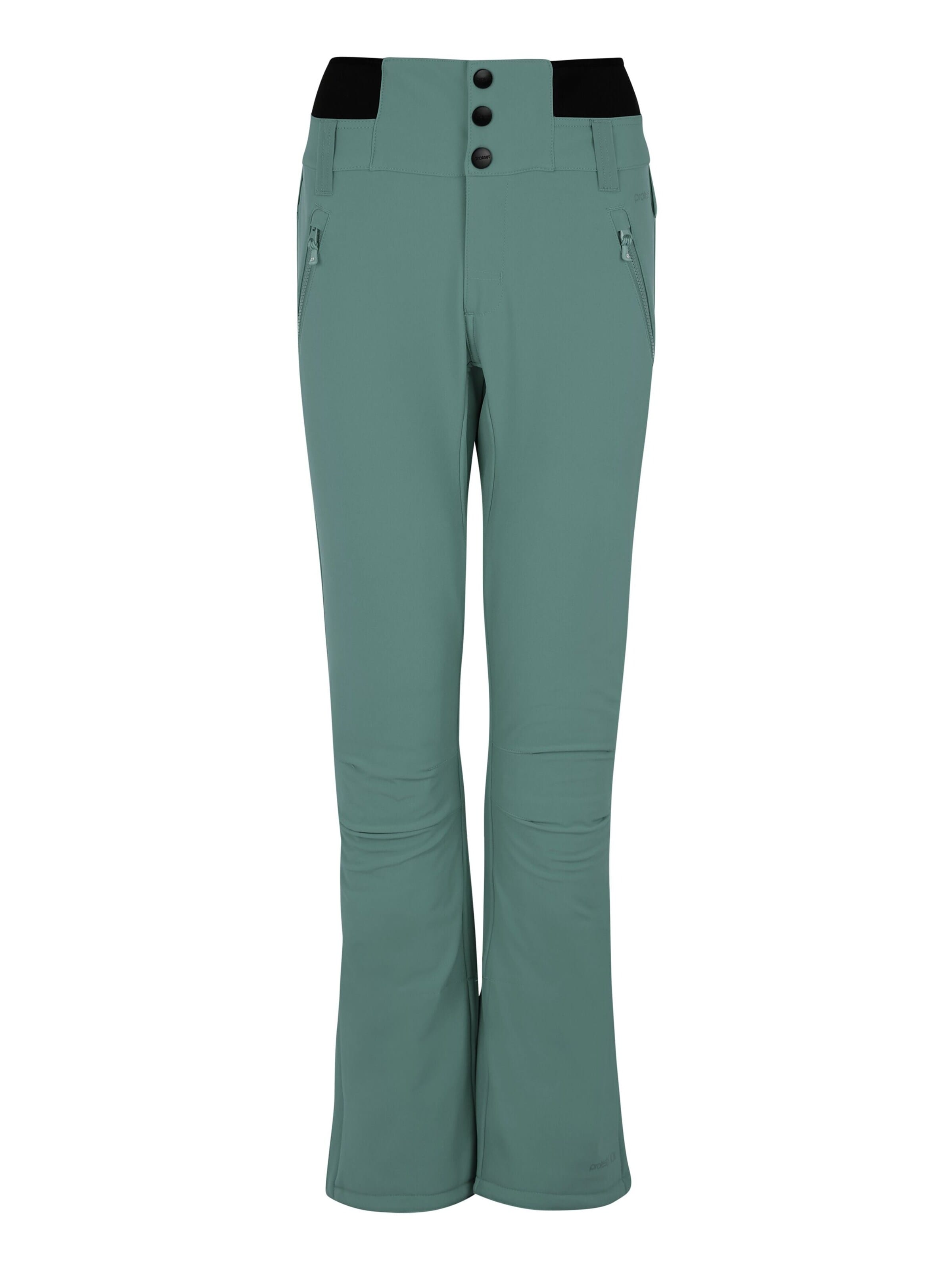 PROTEST Slim fit Sports trousers 'PRTLULLABYOS' in Green: front