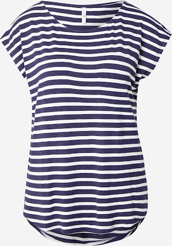 Hailys Футболка 'Em44ma' в Синий: спереди