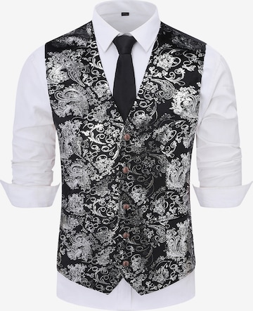 Youthup Vest in Silver: front