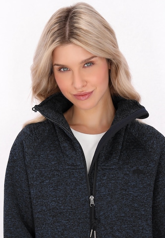 Schmuddelwedda Fleece jas in Blauw