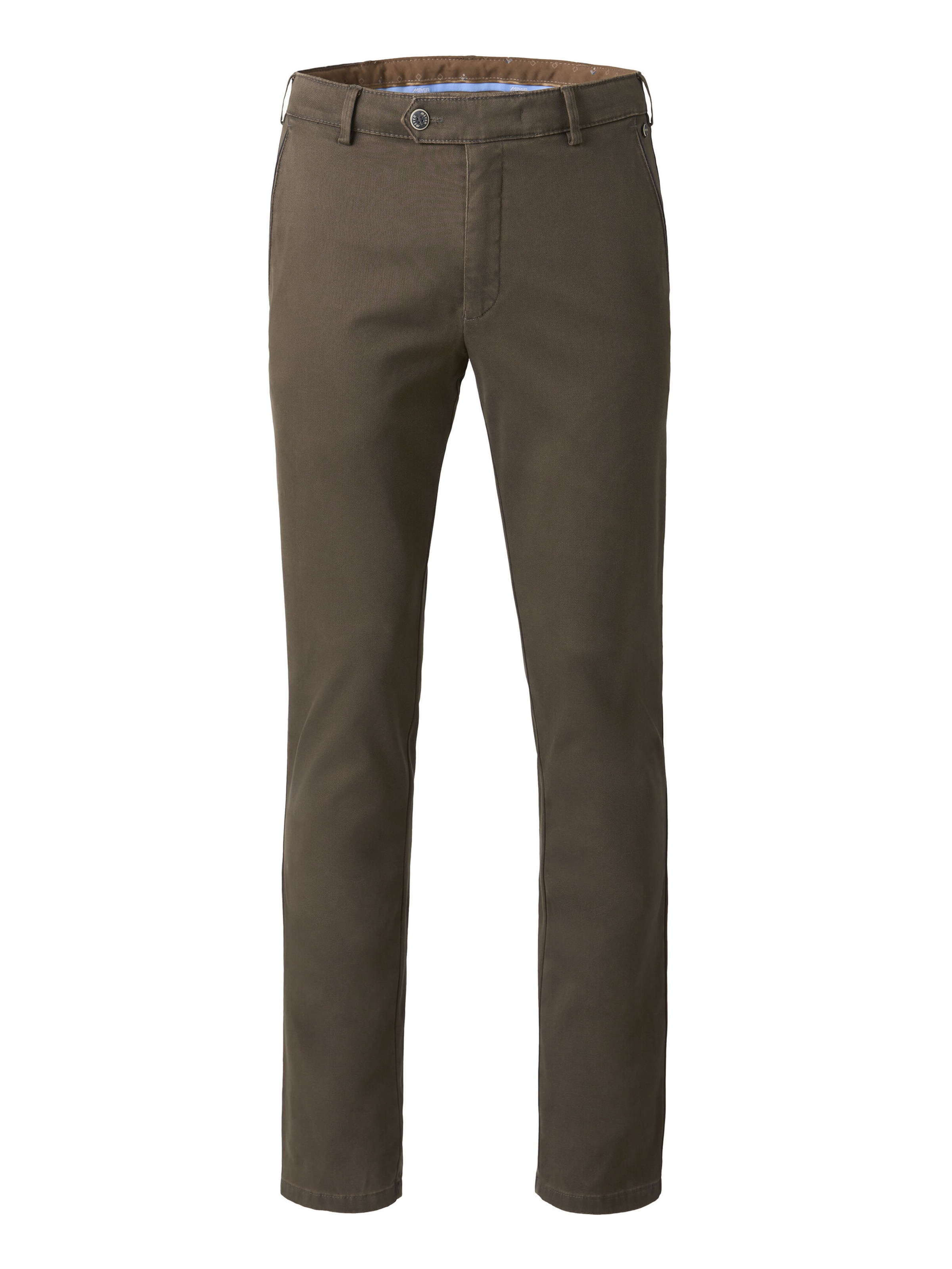 Regular Pantalon chino 'New York 2-5617' MEYER en gris : devant