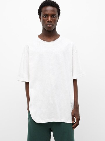 Pull&Bear T-Shirt in Weiß: Vorderseite