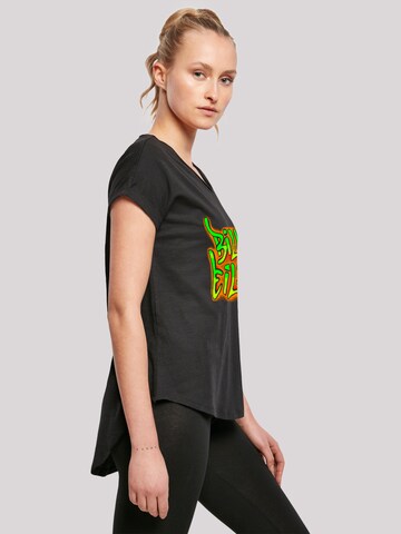 F4NT4STIC Shirt 'Billie Eilish' in Zwart
