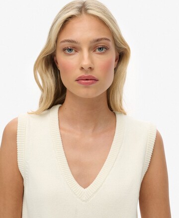 Haut Superdry en blanc