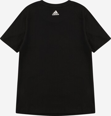 ADIDAS SPORTSWEAR - Camisa funcionais 'Essentials' em preto